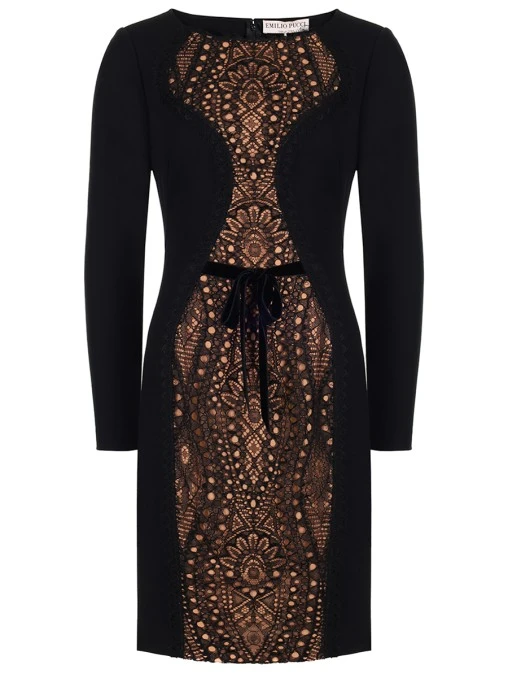 Платье из вискозы EMILIO PUCCI