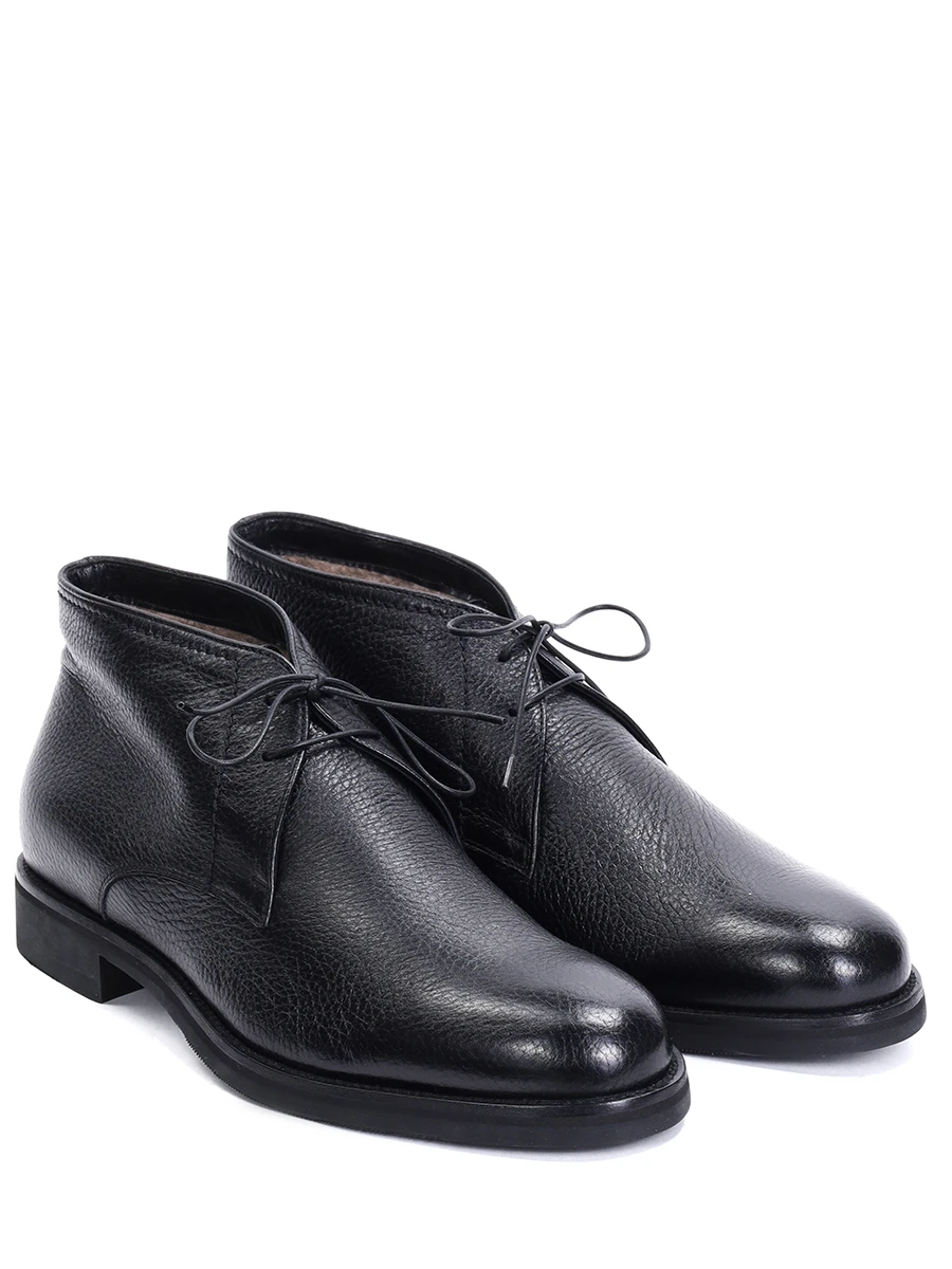 Ботинки кожаные на меху