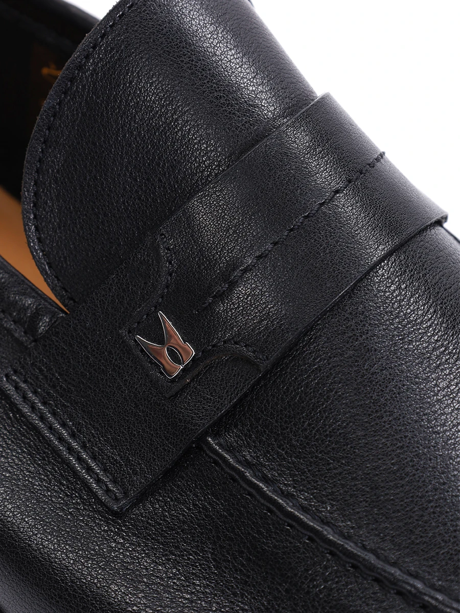 Лоферы кожаные