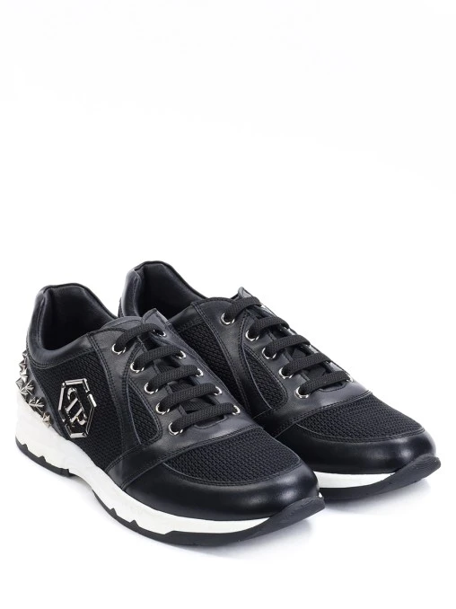 Кроссовки комбинированные PHILIPP PLEIN