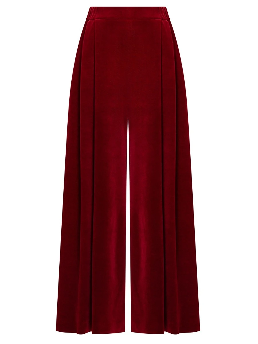 Брюки Вишневая Сказка бархатные