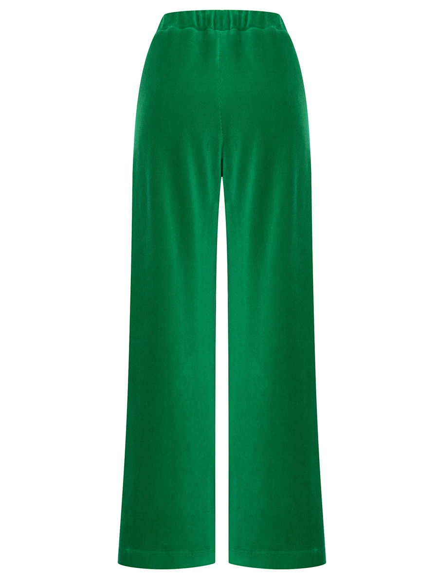 Брюки Майская Зелень вельветовые