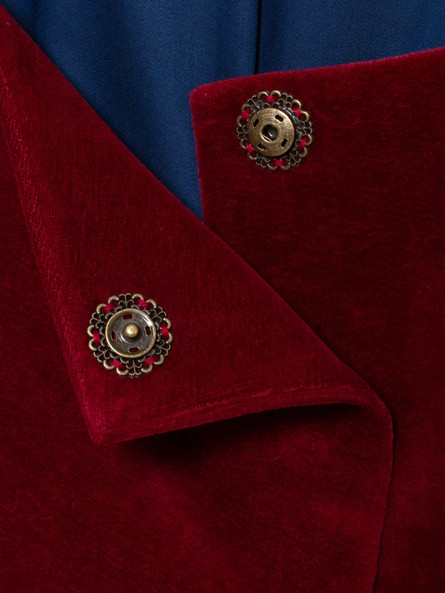 Жакет Вишневая Сказка бархатный