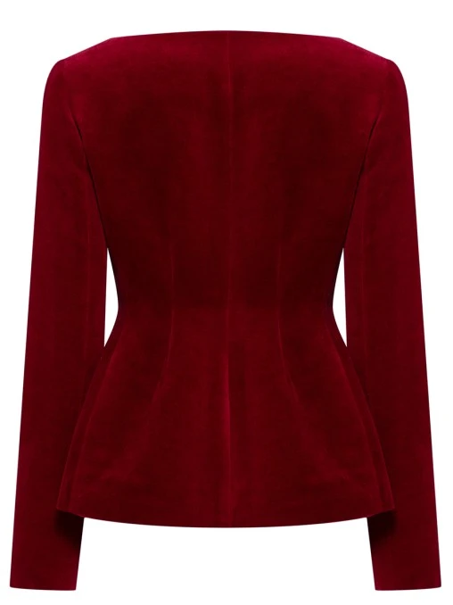Жакет Вишневая Сказка бархатный AMUR BY MARUSHIK
