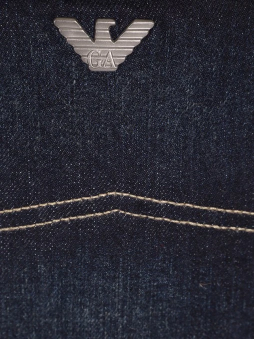 Джинсы Slim Fit хлопковые ARMANI JEANS