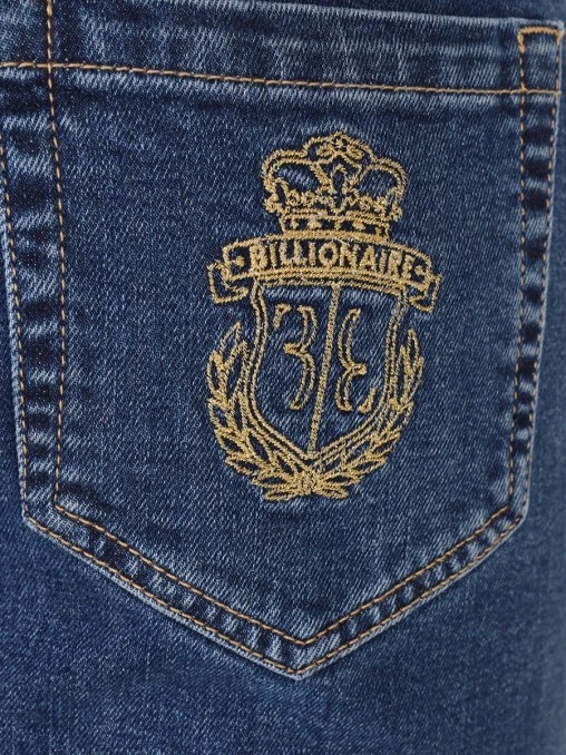 Джинсы Slim Fit хлопковые BILLIONAIRE