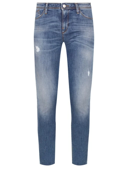 Джинсы хлопковые EMPORIO ARMANI