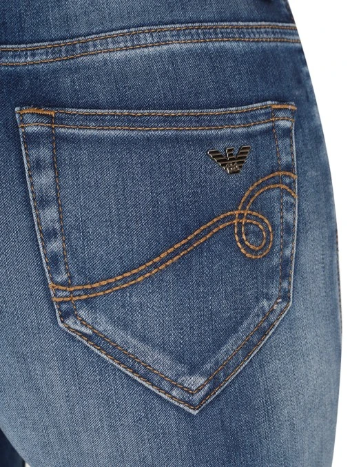 Джинсы хлопковые EMPORIO ARMANI