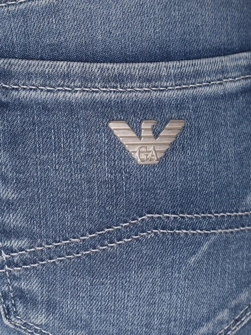 Джинсы хлопковые EMPORIO ARMANI