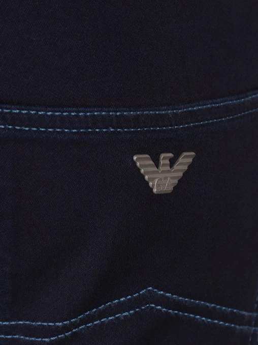 Джинсы Slim Fit хлопковые EMPORIO ARMANI
