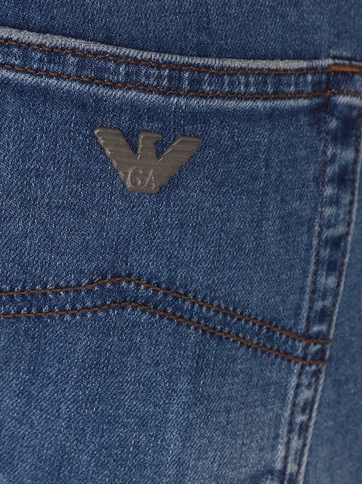 Джинсы хлопковые EMPORIO ARMANI