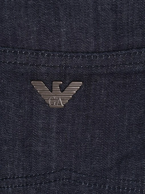 Джинсы хлопковые EMPORIO ARMANI