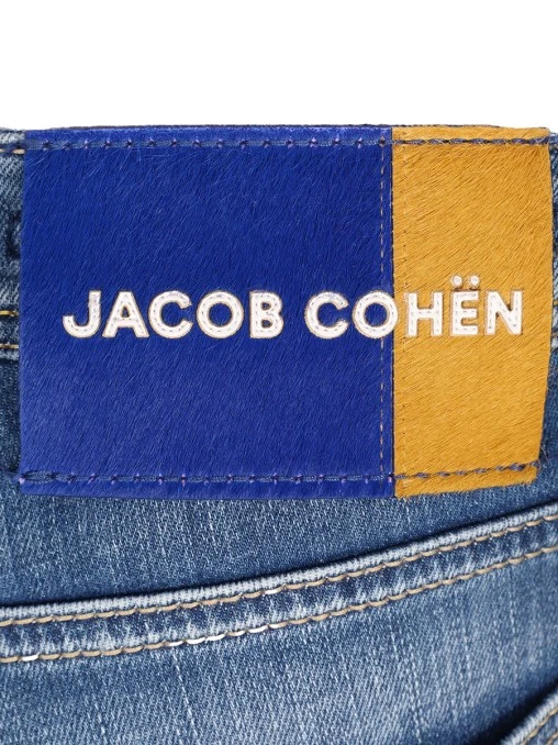 Джинсы Slim Fit хлопковые JACOB COHEN