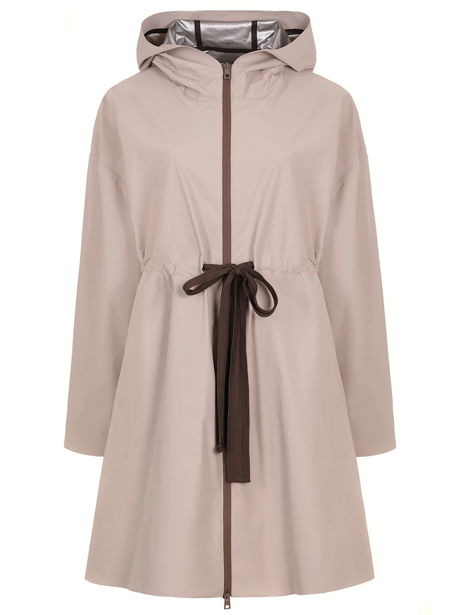 Плащ однотонный