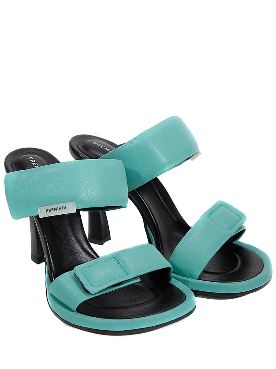 Мюли кожаные