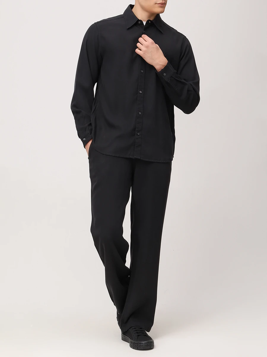 Рубашка Regular Fit из лиоцелла