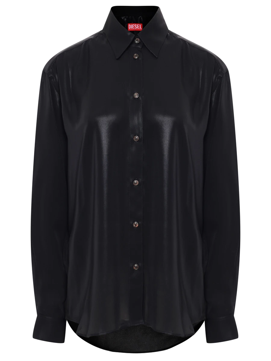 Рубашка однотонная