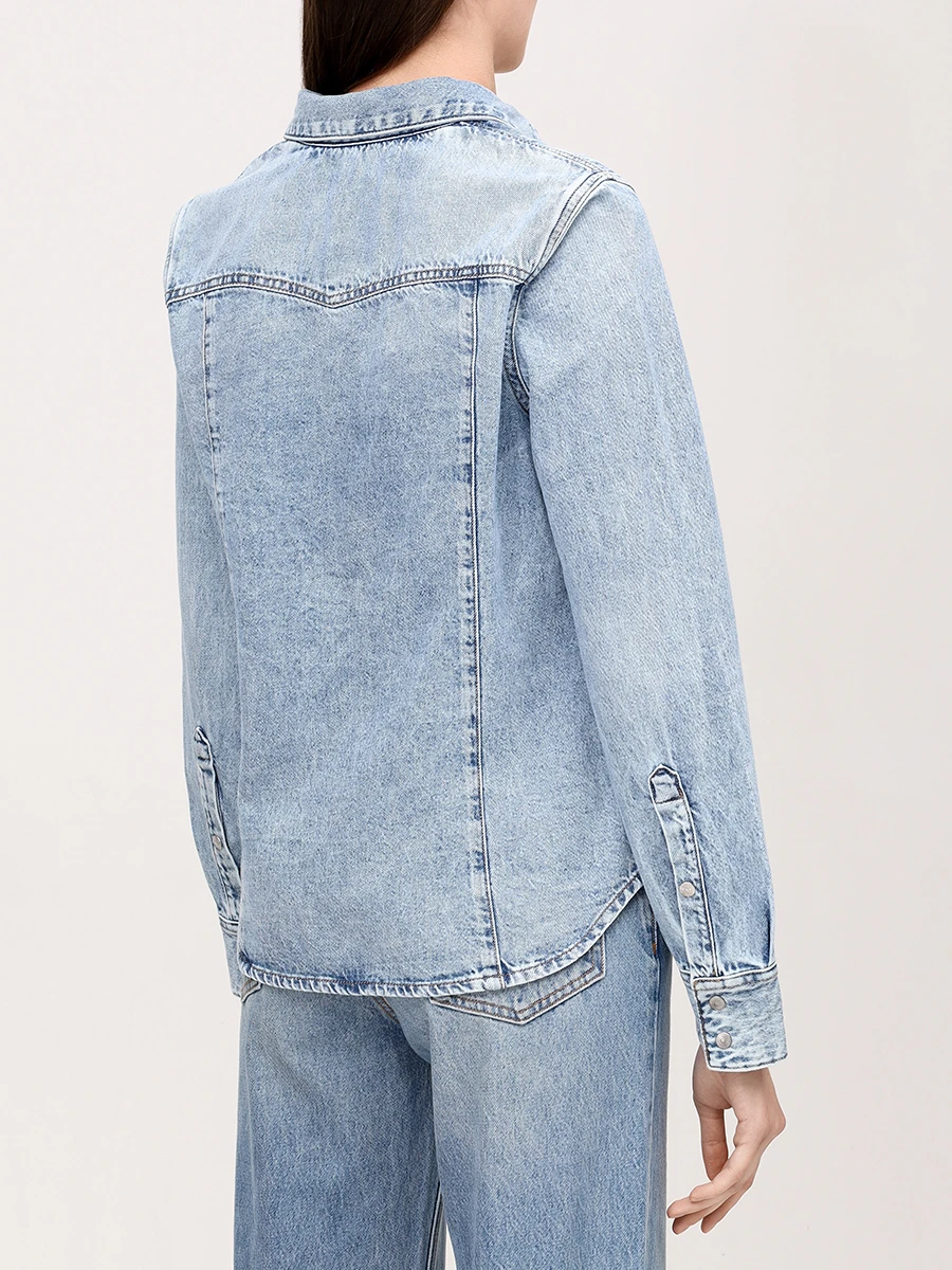 Рубашка джинсовая