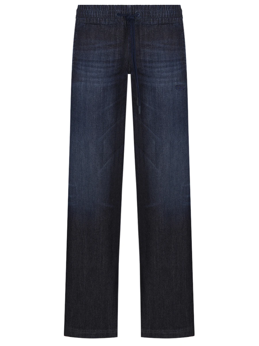 Джинсы-клеш хлопковые