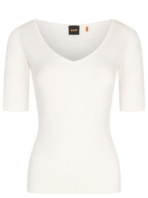 Футболка из вискозы BOSS