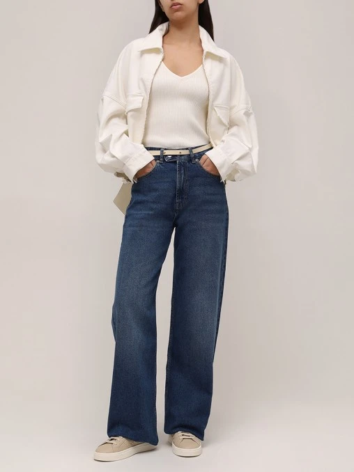 Футболка из вискозы BOSS