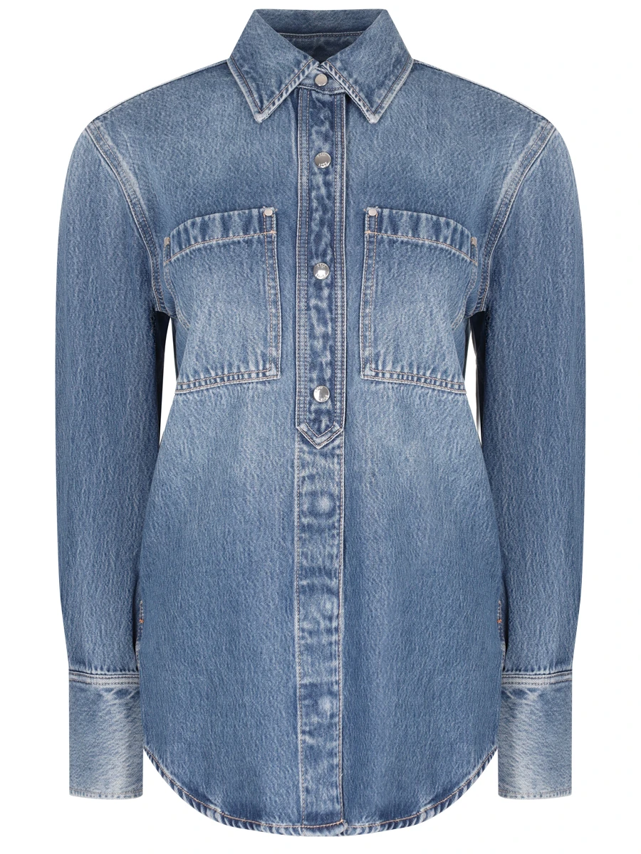 Рубашка джинсовая