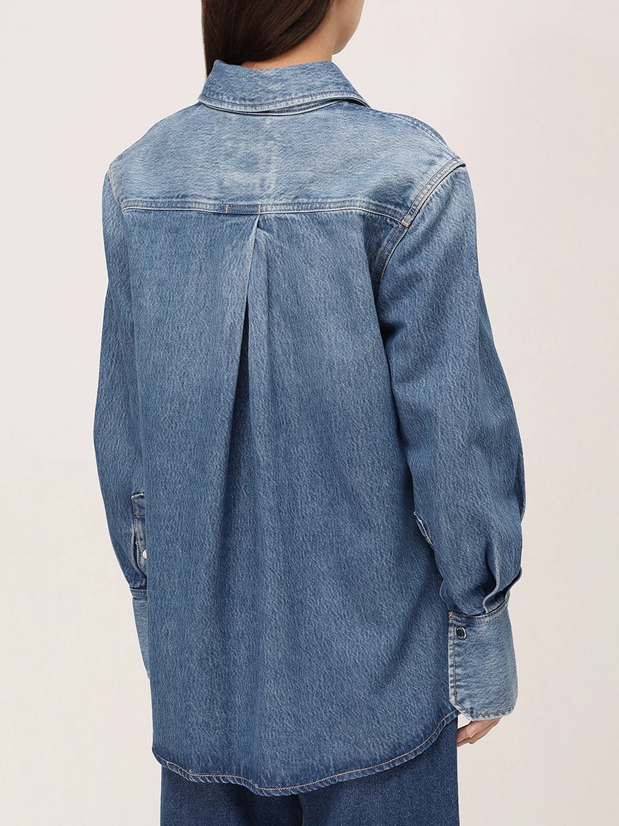 Рубашка джинсовая