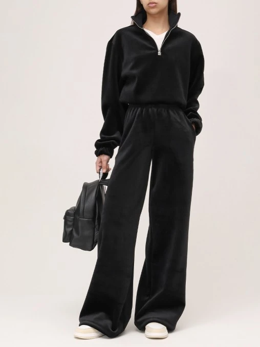 Олимпийка велюровая HUGO