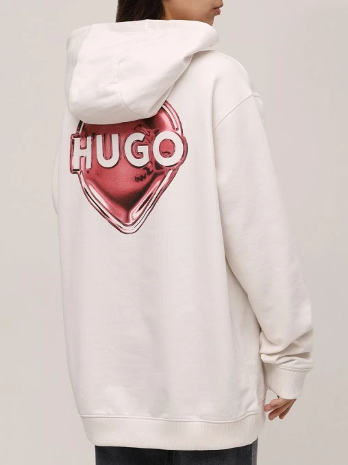 Худи хлопковое HUGO