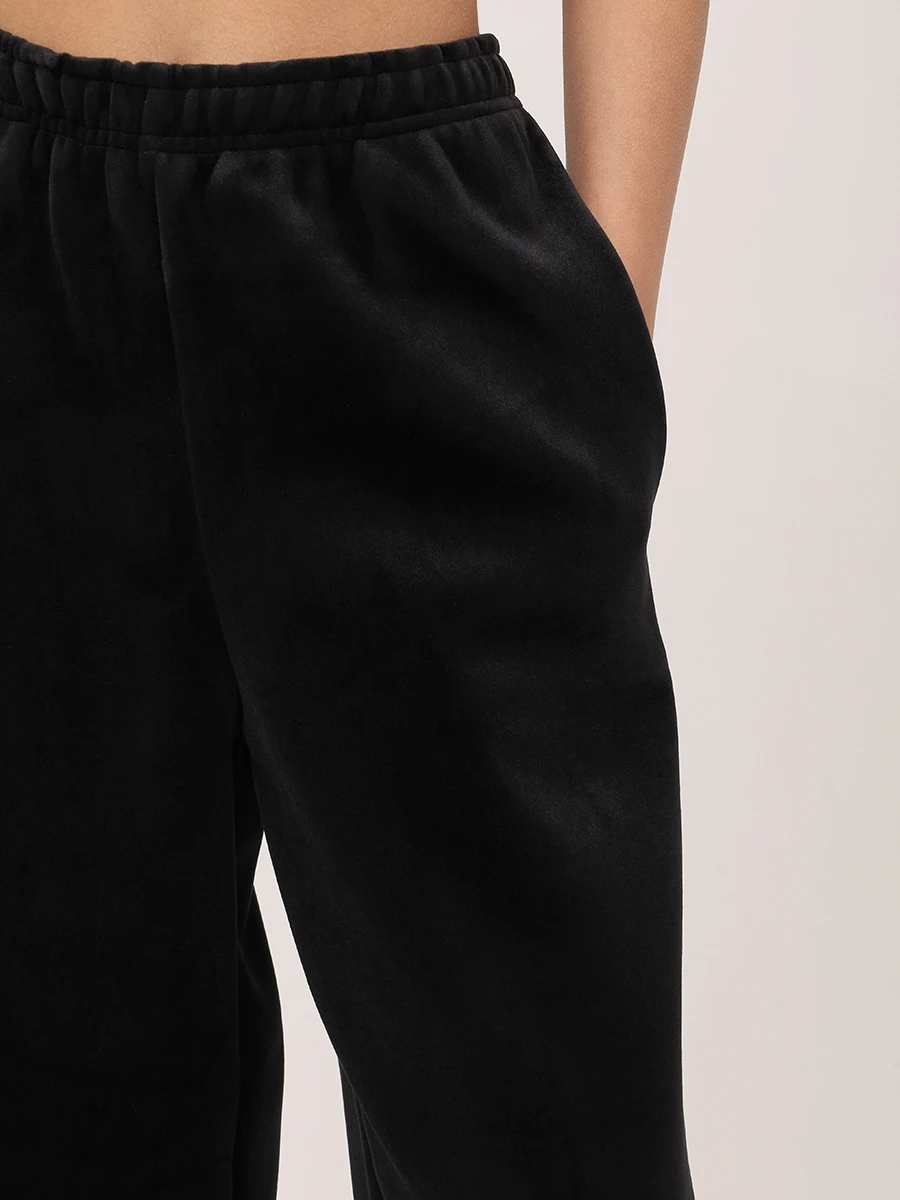 Брюки велюровые