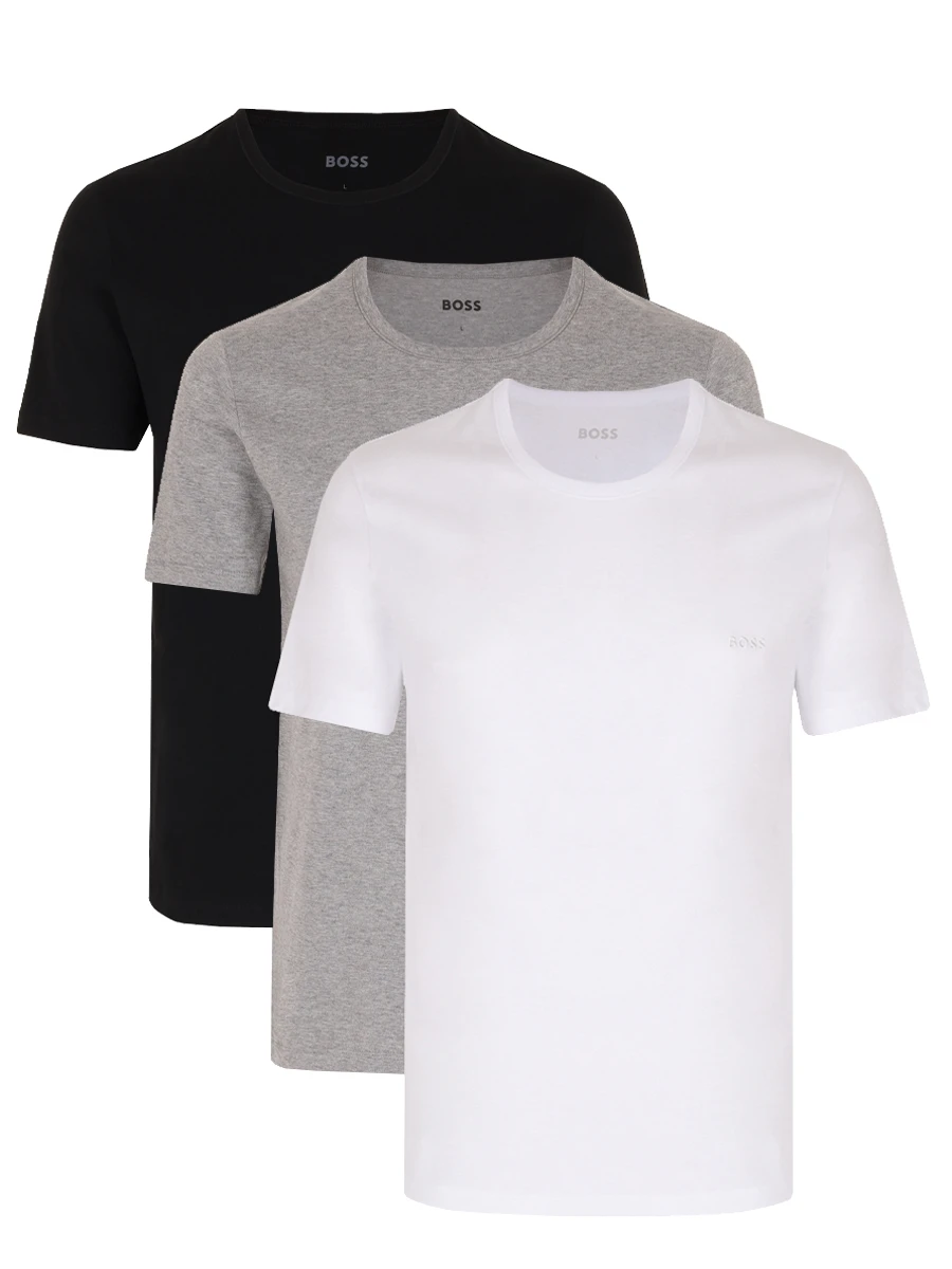 Набор из трех хлопковых футболок Regular Fit