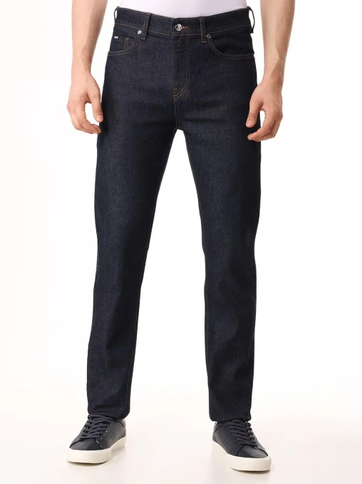 Джинсы Slim Fit хлопковые BOSS