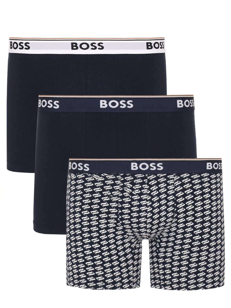 Набор из трех хлопковых трусов-боксеров