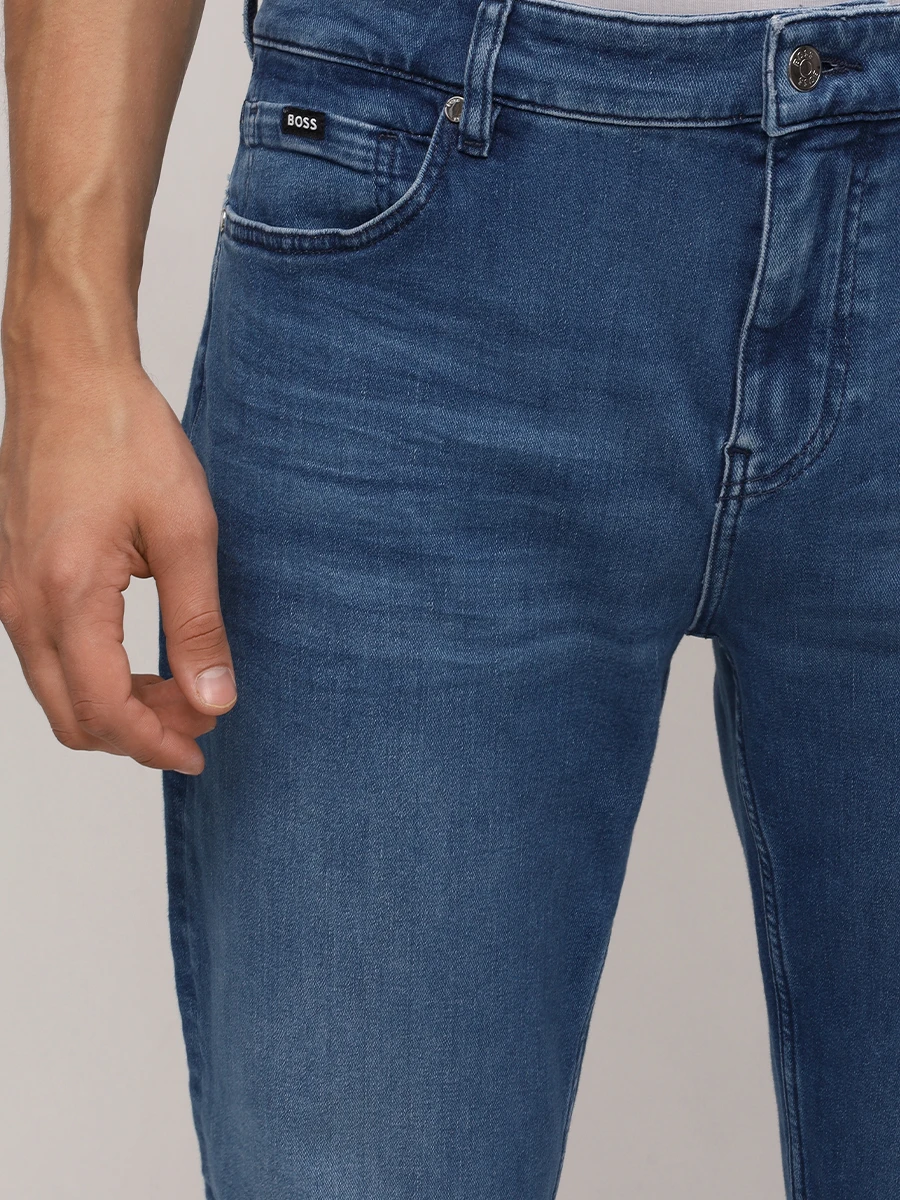 Джинсы Regular Fit хлопковые