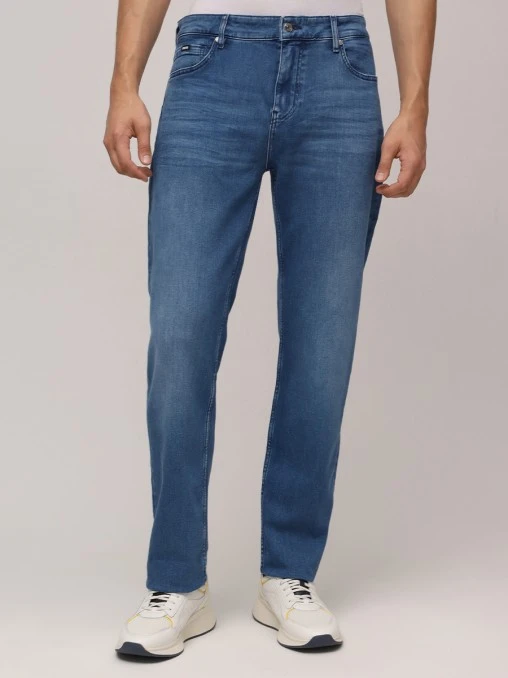 Джинсы Regular Fit хлопковые BOSS