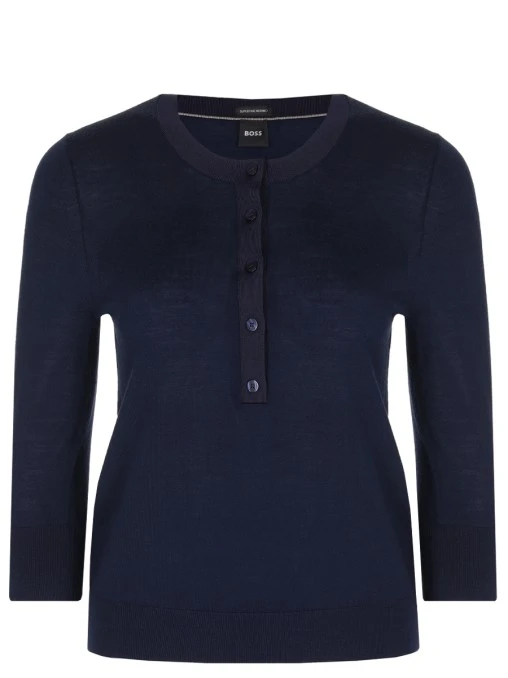 Джемпер шерстяной BOSS