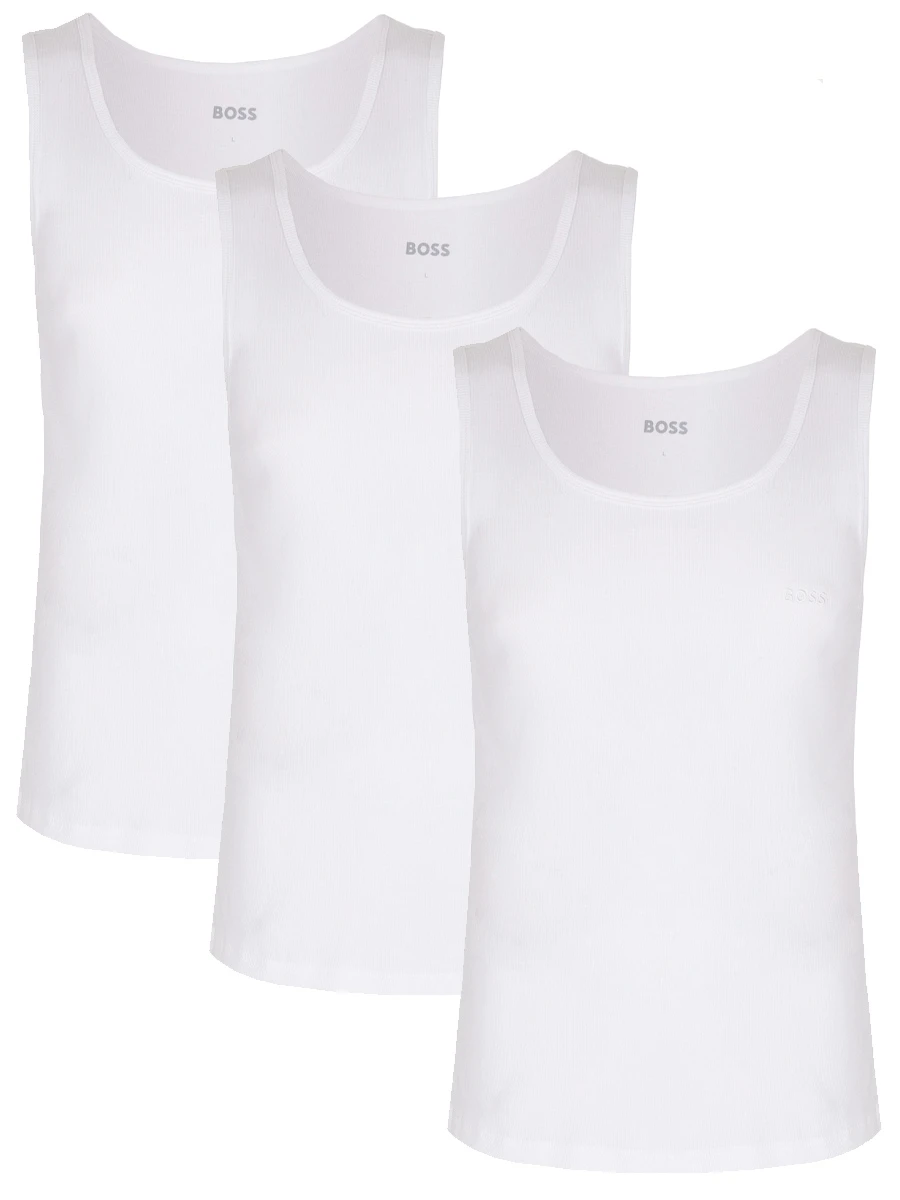 Набор из трех хлопковых маек Regular Fit