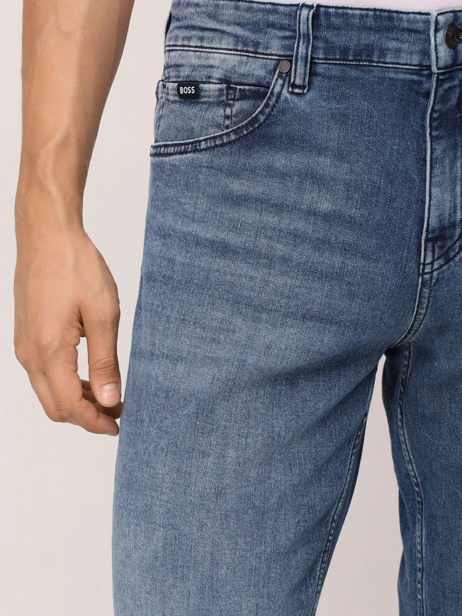 Джинсы Regular Fit хлопковые