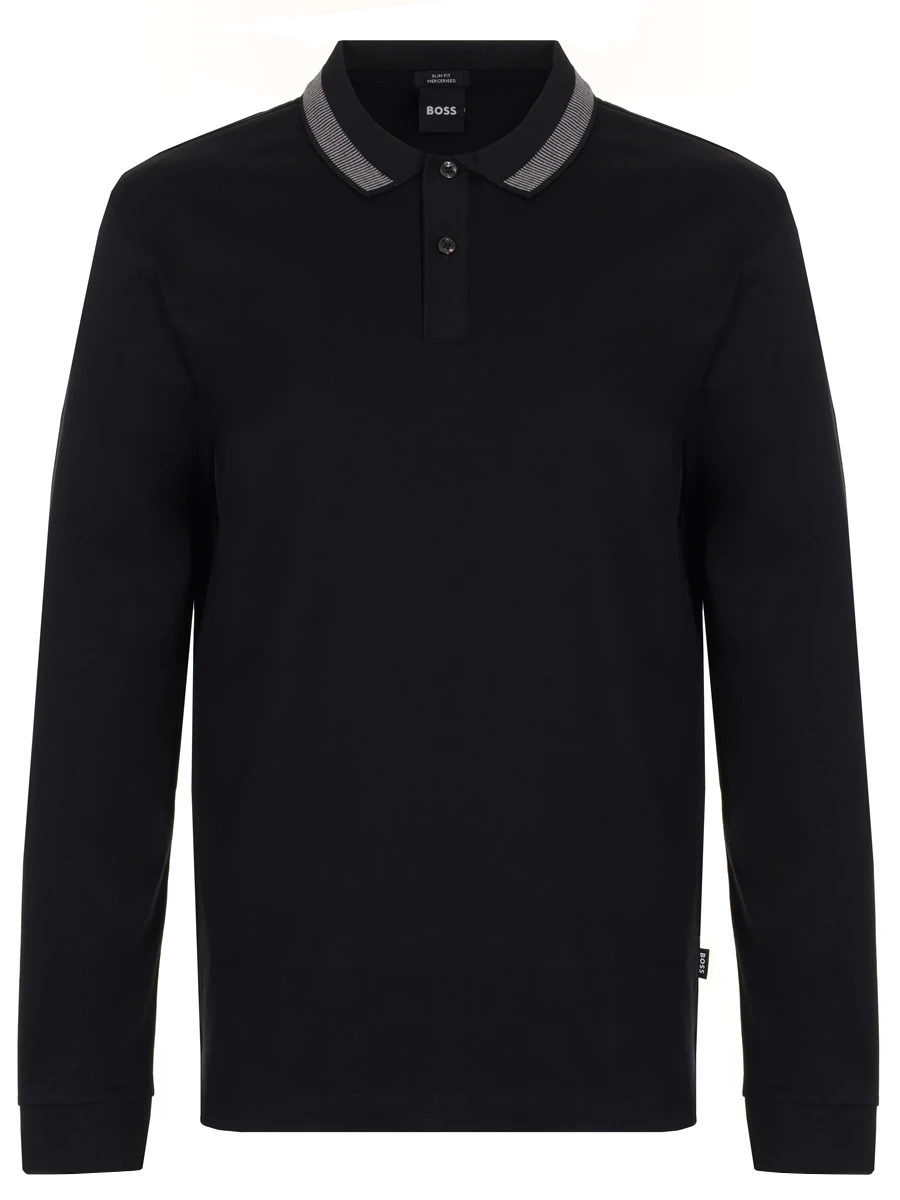 Поло Slim Fit хлопковое