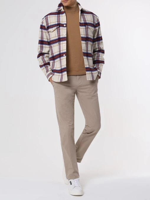 Брюки Regular Fit хлопковые BOSS