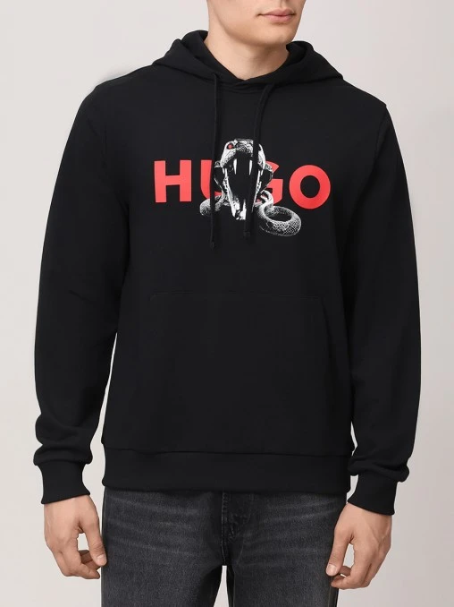 Худи хлопковое HUGO
