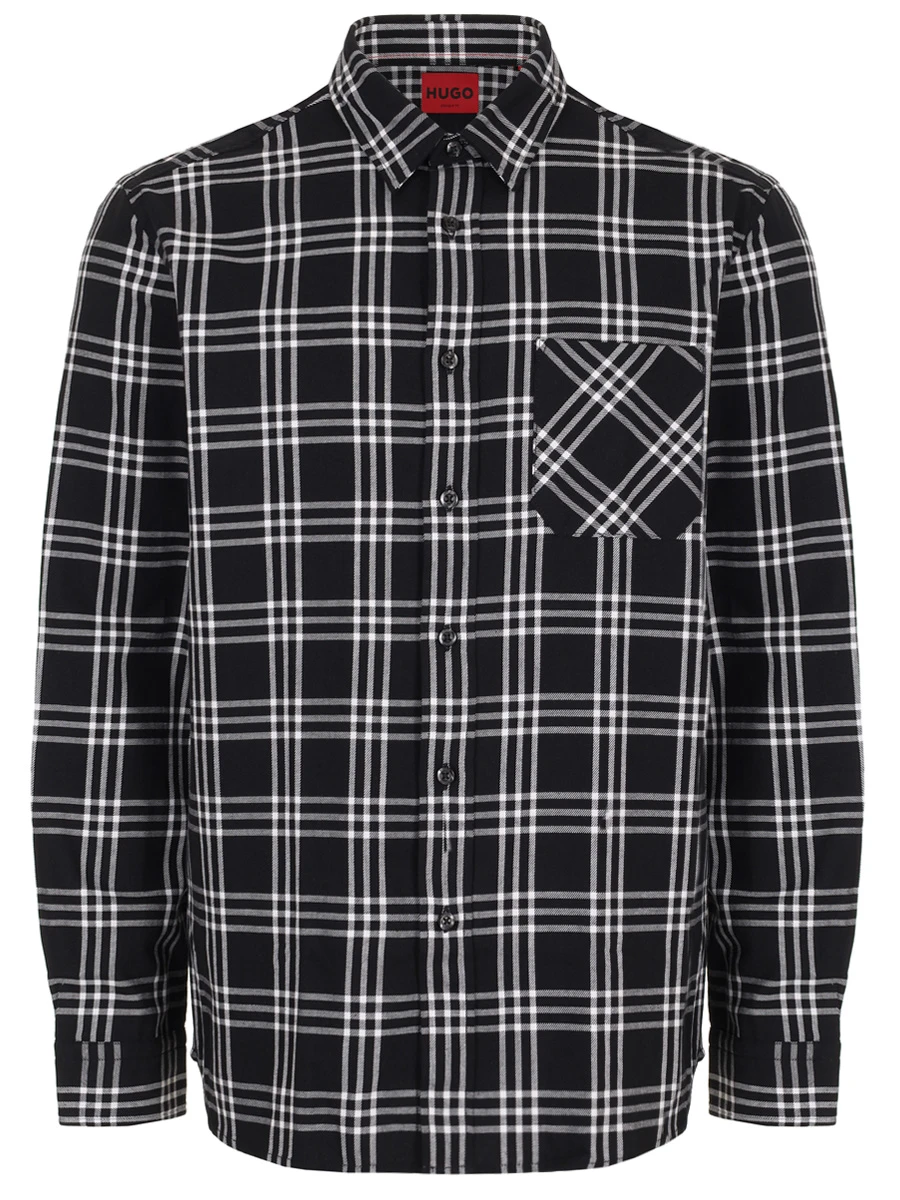 Рубашка Straight Fit хлопковая