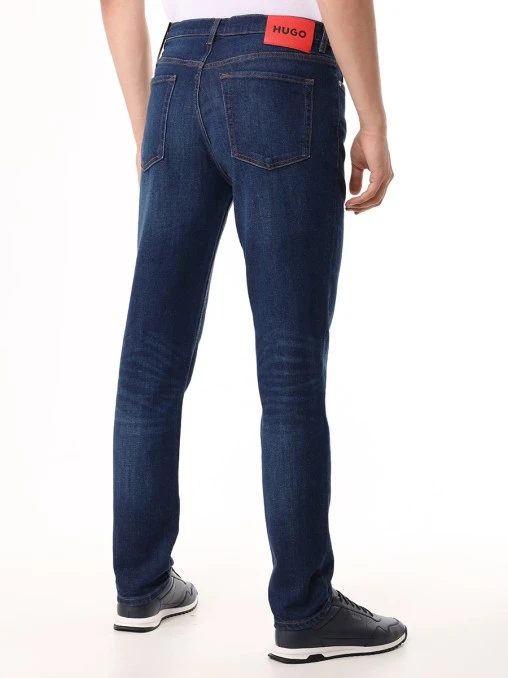 Джинсы Tapered Fit хлопковые HUGO