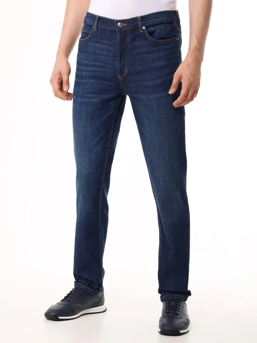 Джинсы Tapered Fit хлопковые HUGO