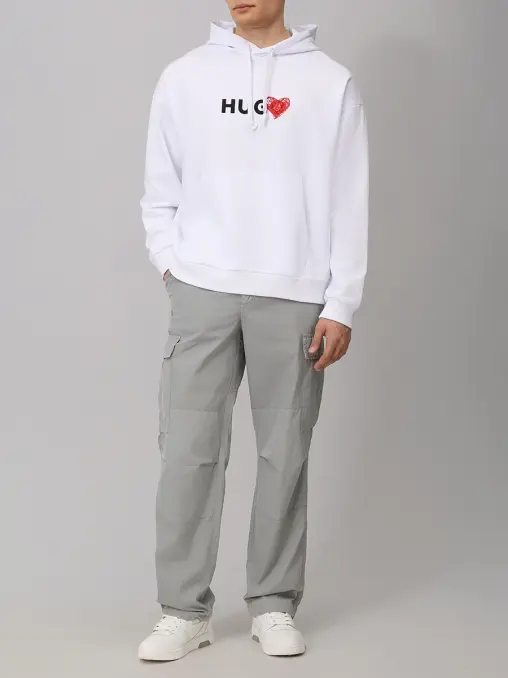 Худи хлопковое HUGO