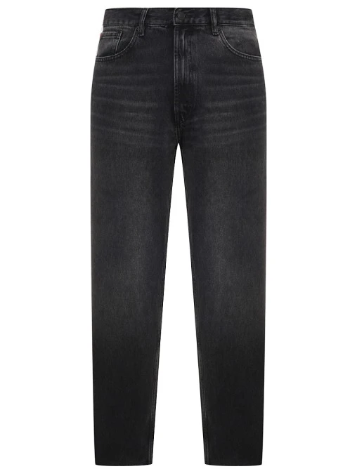 Джинсы Relaxed Tapered Fit хлопковые HUGO