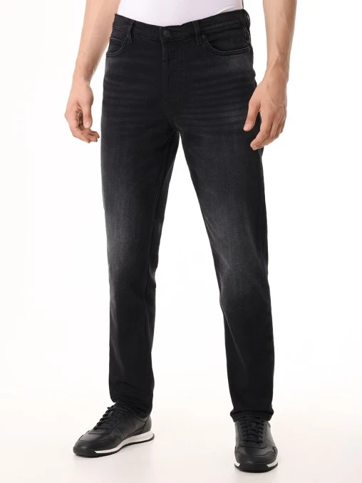 Джинсы Tapered Fit хлопковые HUGO