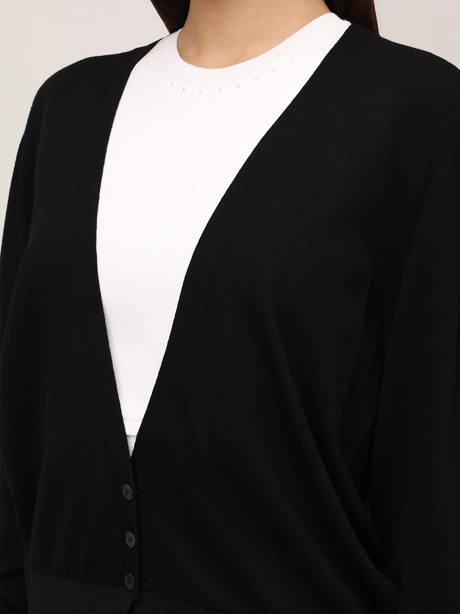 Кардиган шерстяной