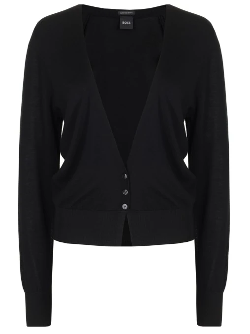 Кардиган шерстяной BOSS