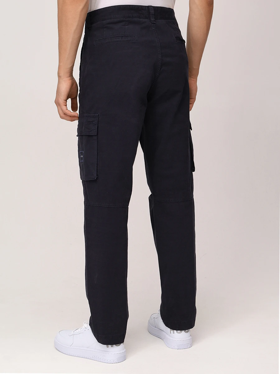 Брюки-карго хлопковые